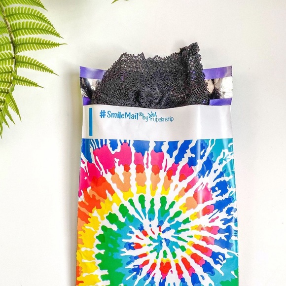 25 6X9 Poly Mailers Tie Dye Flat Shipping Envelopes PRICE IS FIRM - Picture 7 of 7